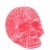Świeca Czaszka Candy Skull Różowa